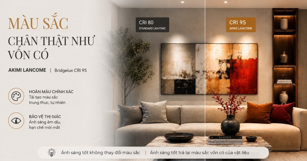 Linh hoạt nhiệt độ màu nhưng vẫn chú trọng độ hoàn màu